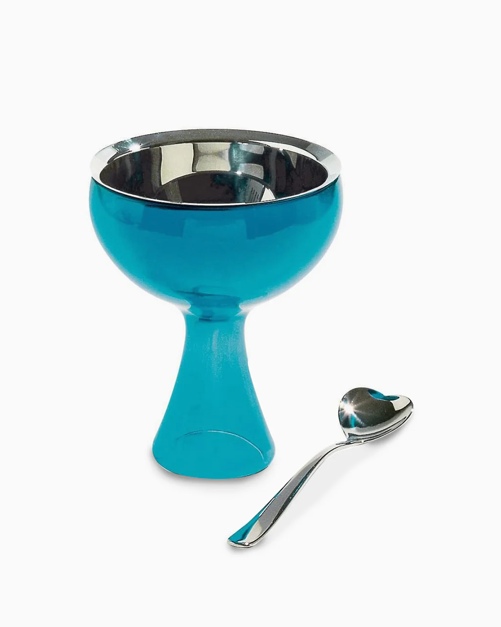 ALESSI Big Love, Glass Bowl with Spoon - Image 6