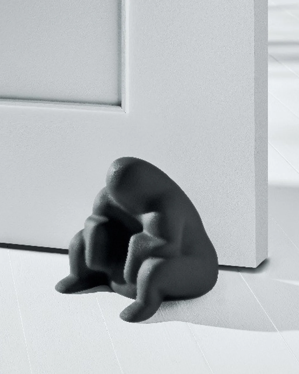 Alessi Doorstop Dede - Black - Image 3