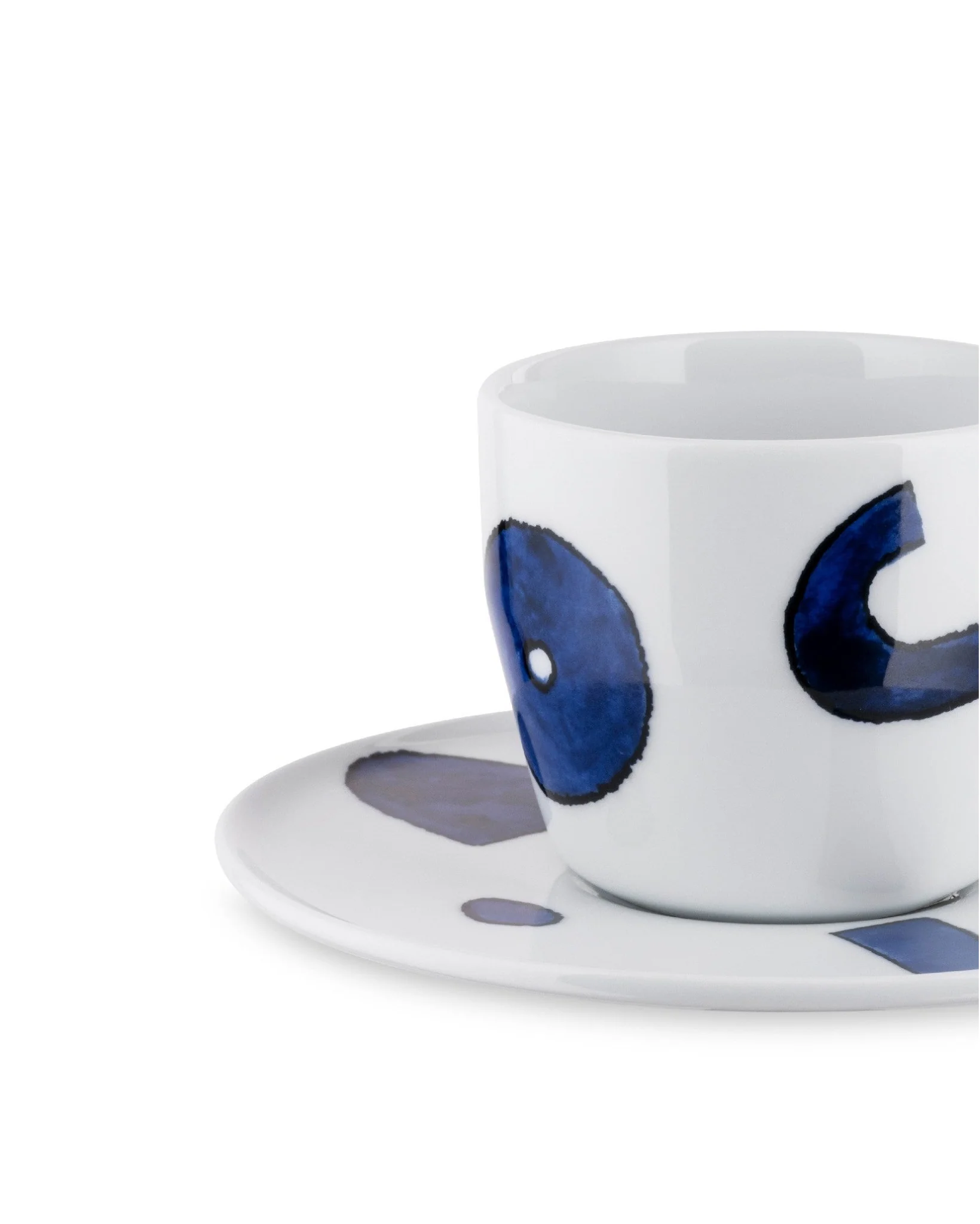 Alessi Itsumo Yunoki coffee cup with saucer set of 4 - Image 3