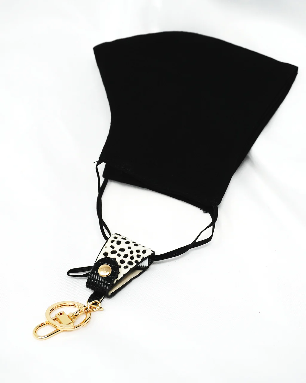 Animal Print Face Cover Holder Key Chain - Image 4