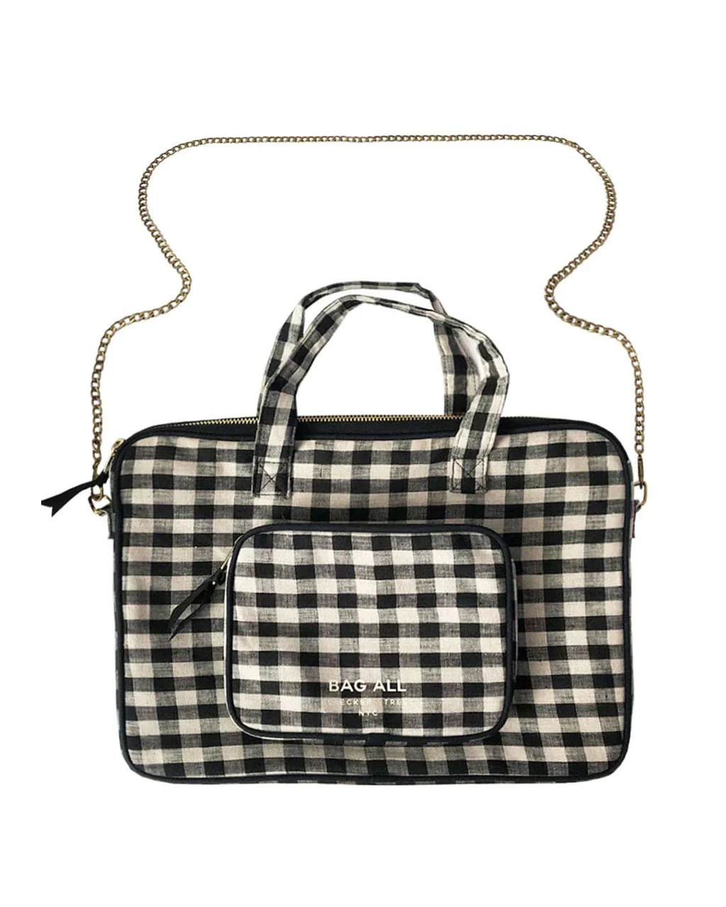Bag-all Laptop Case 13" with Chain and Charger Pocket - Image 7