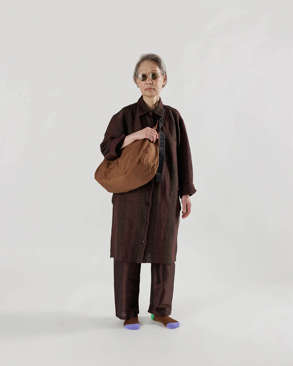 Baggu Large Nylon Crescent Bag - Image 3