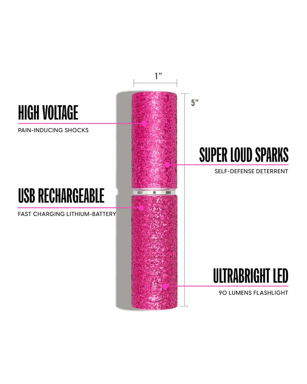 Bling Sting Lipstick Stun Gun - Image 4