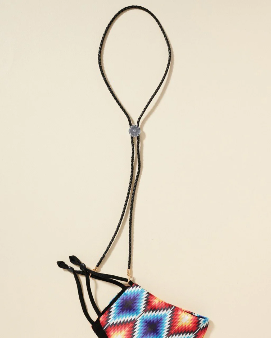 Braided PU Leather Face Cover Lanyards / Glasses Chain - Image 3