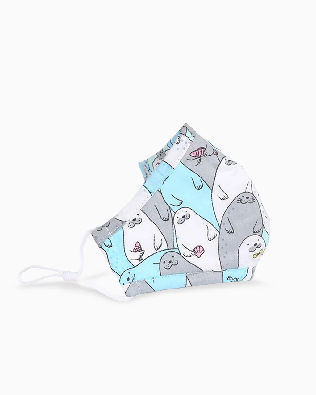 Kids Graphic Cotton Face Cover - Image 16
