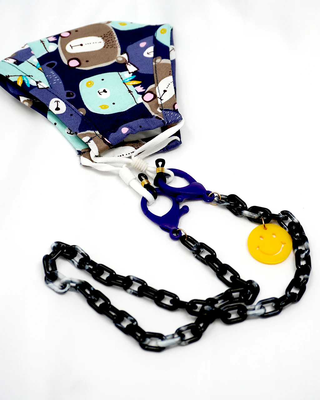 Kids Graphic Cotton Face Cover - Image 20