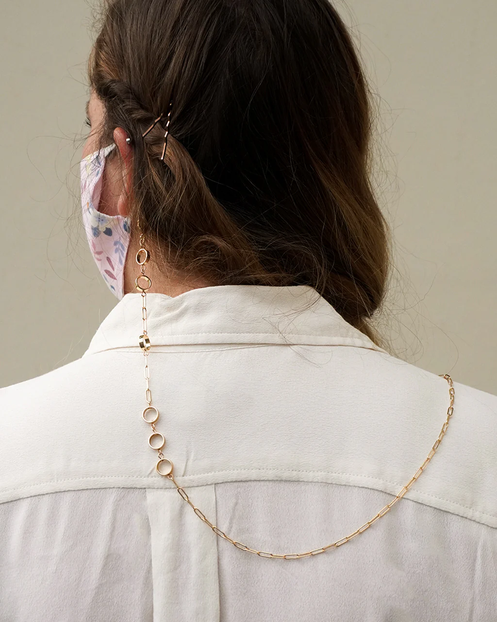 28" Thick O Rings Face Cover / Glasses Chain - Image 5