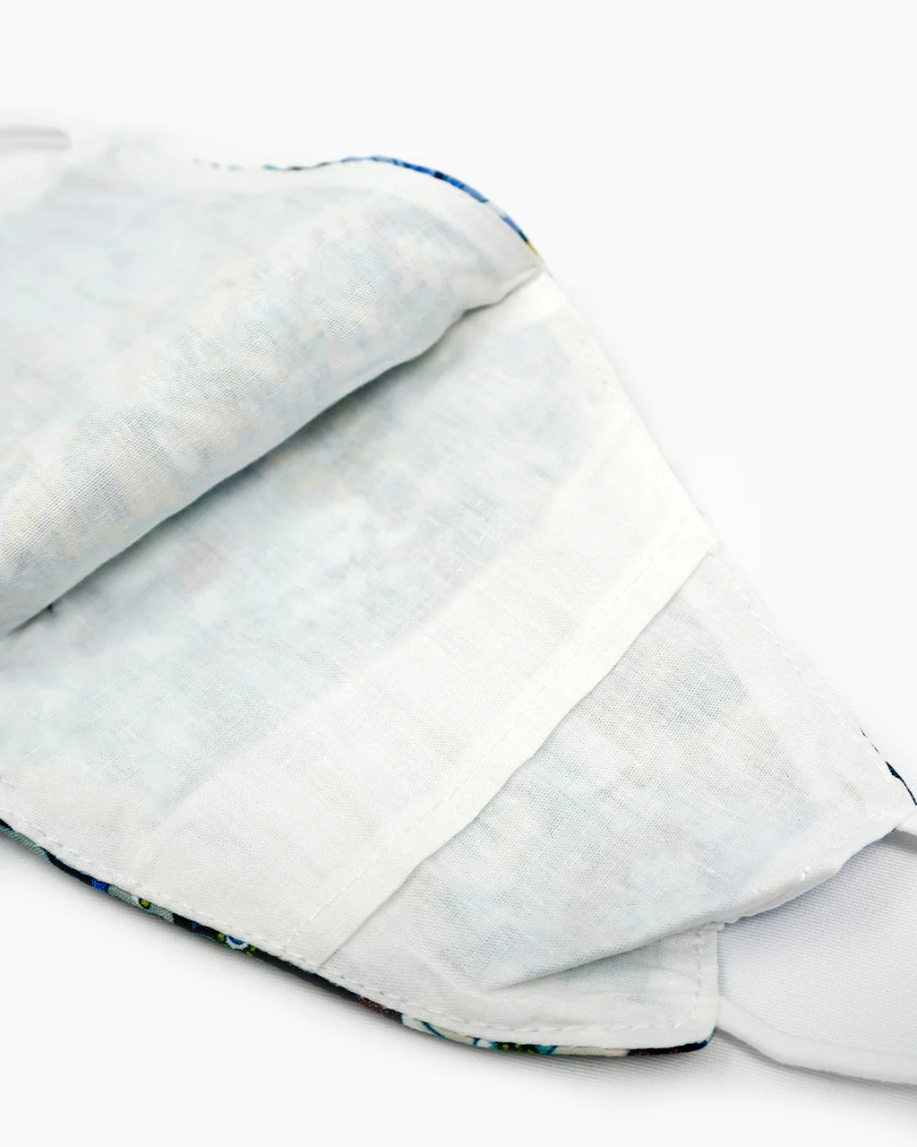 Print Cotton Face Cover With Filter Pocket - Image 10