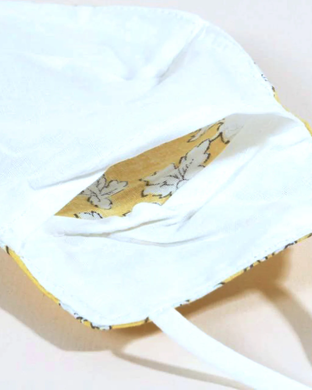Print Cotton Face Cover With Filter Pocket - Image 5
