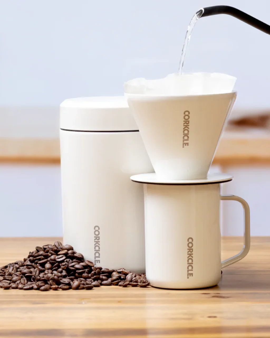 Corkcicle Coffee Pour-Over Kit - Image 3