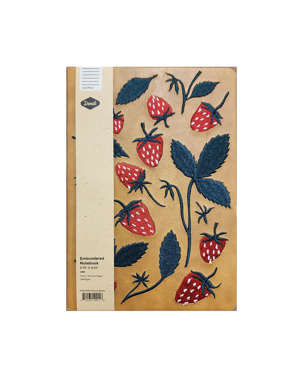 Denik Embroidered Journal - Lined - Image 4