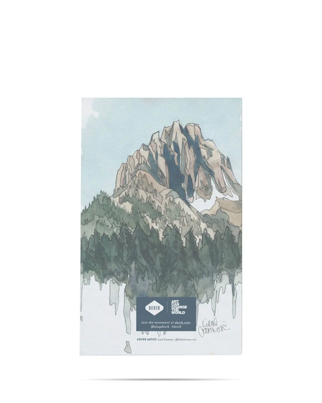 Denik Lay Flat Blank Notebook - Image 8