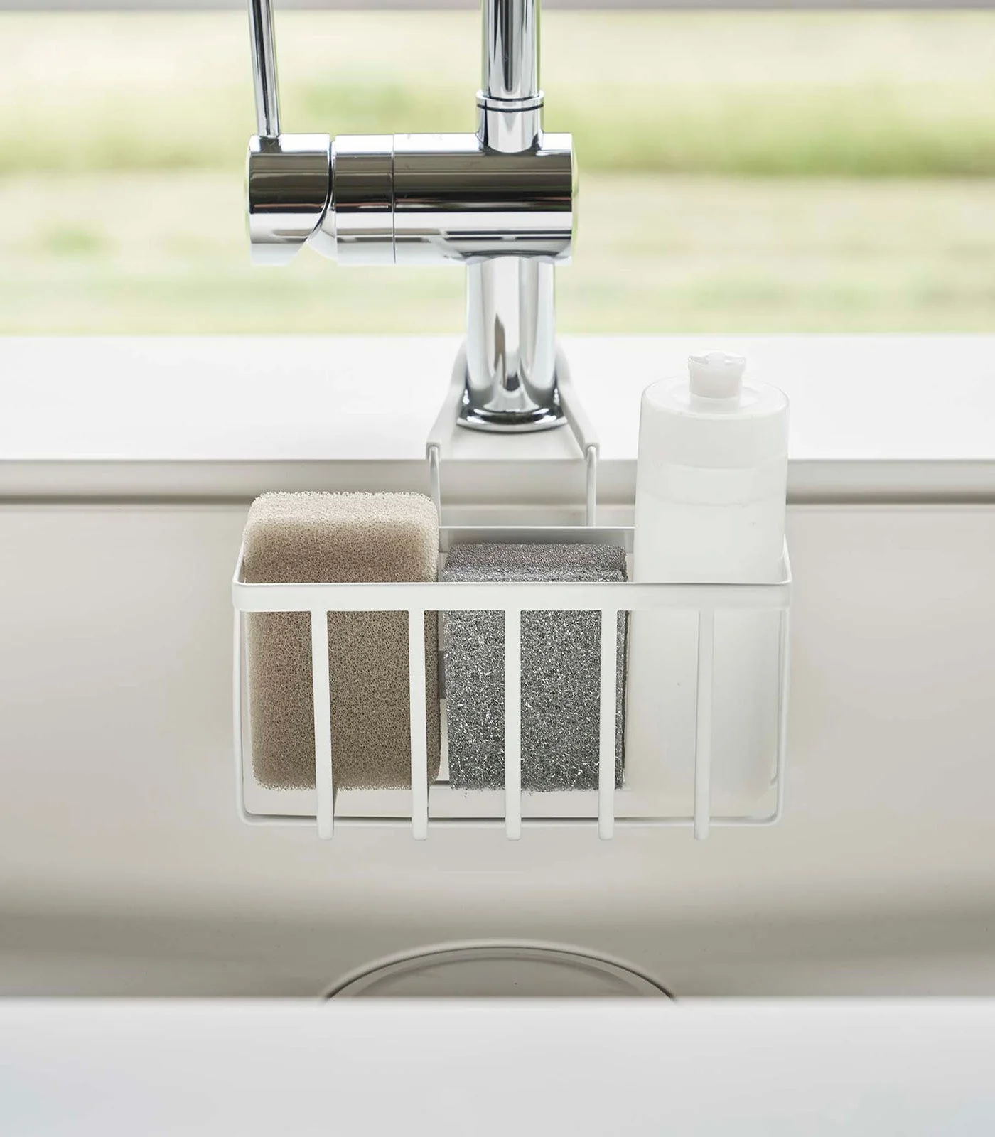 Yamazaki Home Faucet-Hanging Sponge Caddy - Image 3
