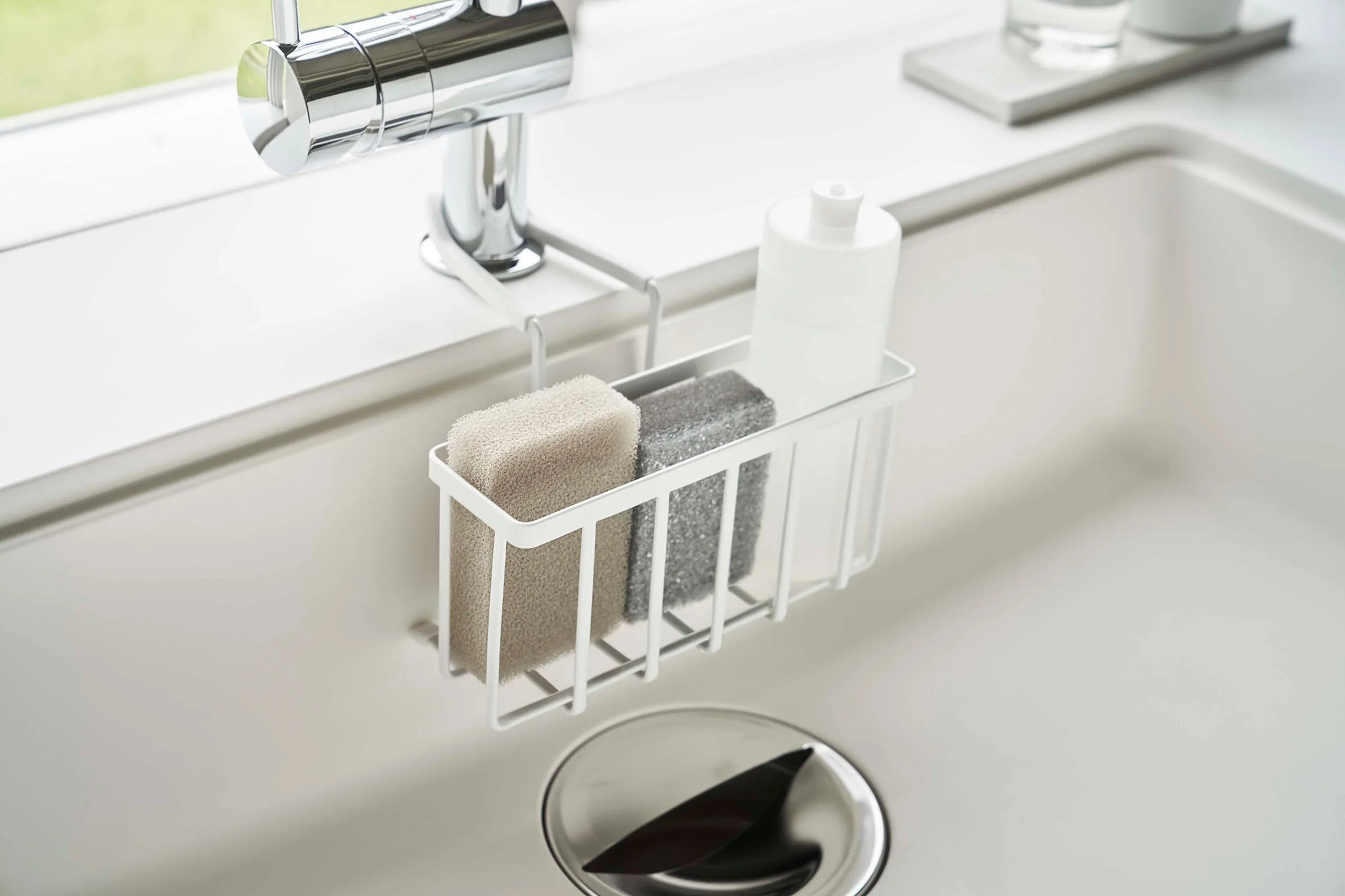 Yamazaki Home Faucet-Hanging Sponge Caddy - Image 7
