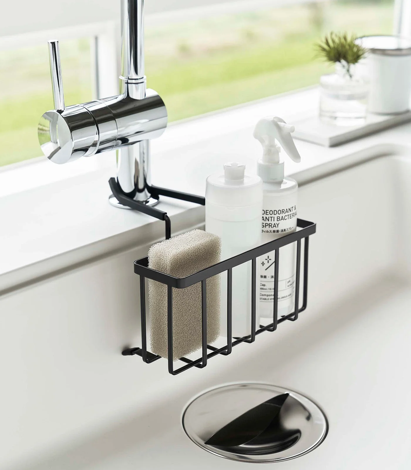 Yamazaki Home Faucet-Hanging Sponge Caddy - Image 9