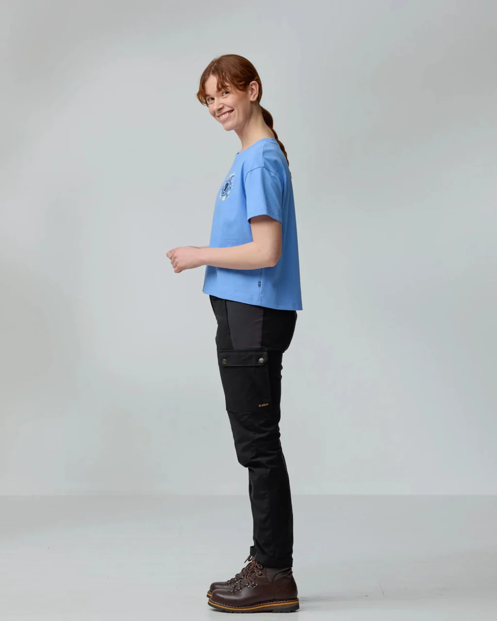Fjallraven Fjällblomster Logo T-shirt - Women's - Image 11