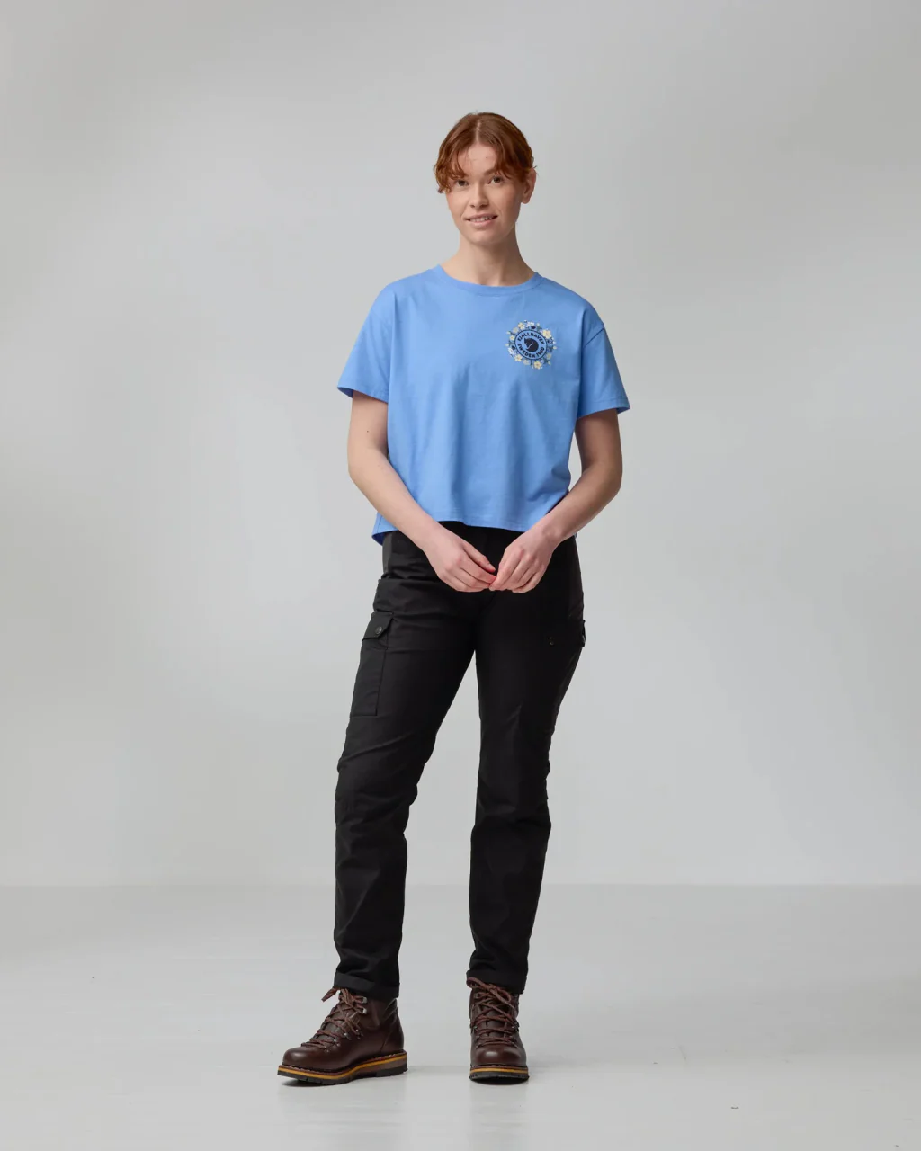 Fjallraven Fjällblomster Logo T-shirt - Women's - Image 9