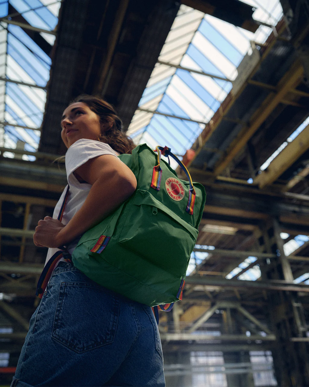 Fjallraven Kanken Rainbow Backpack - Image 5