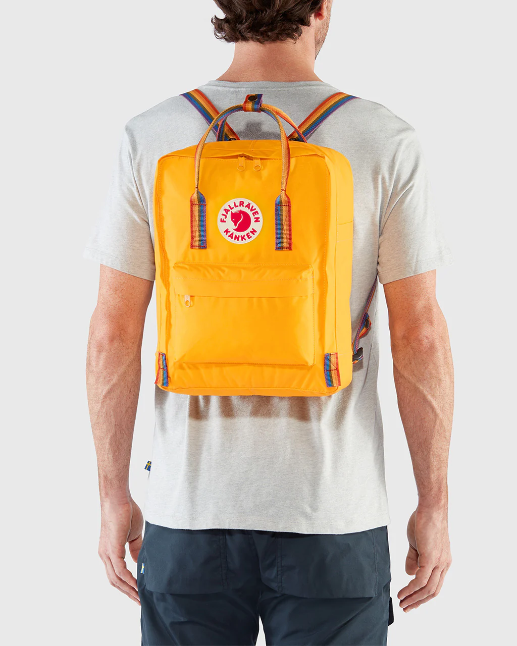 Fjallraven Kanken Rainbow Backpack - Image 9