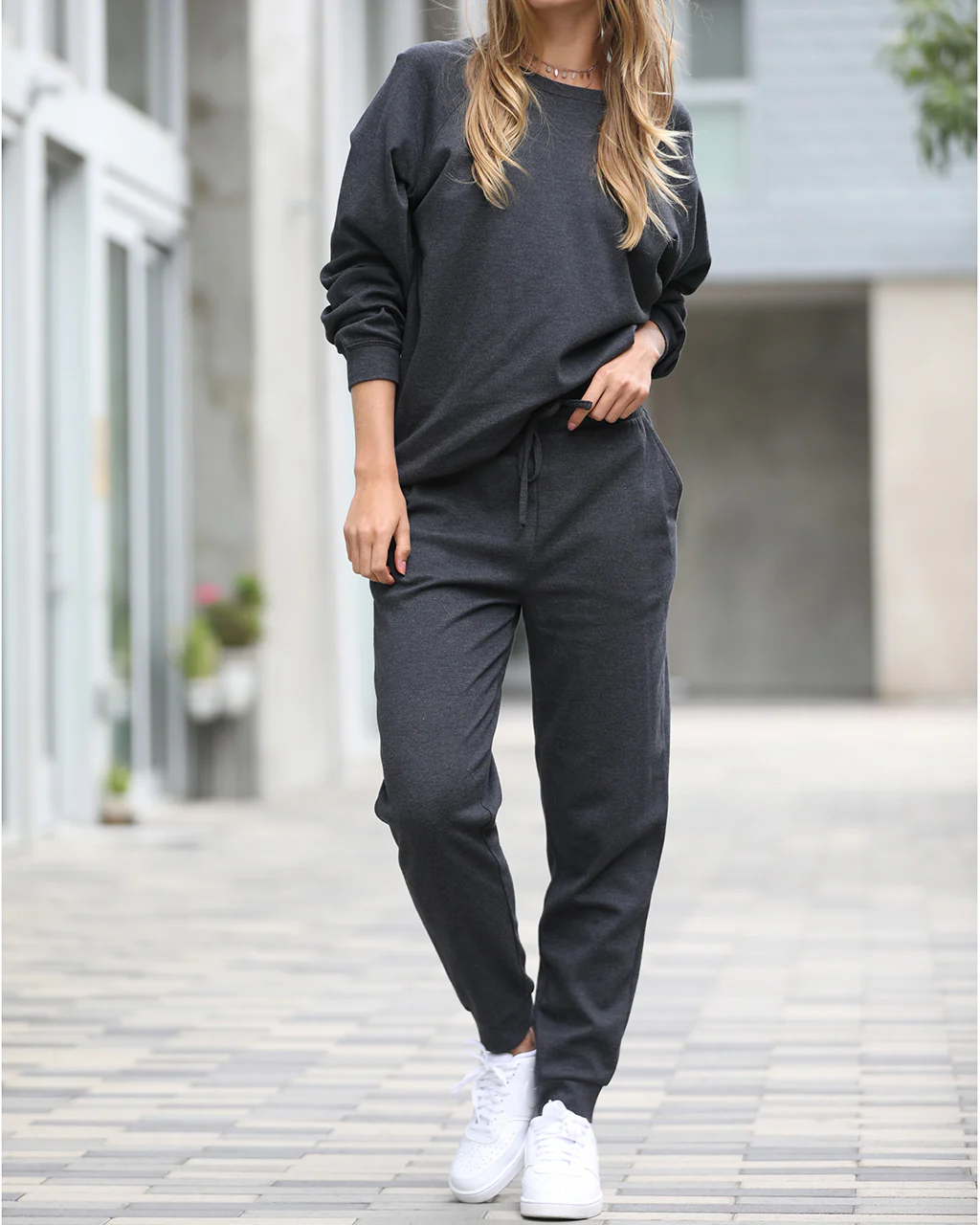 French Terry Top and Jogger 2 PC Set - Image 4