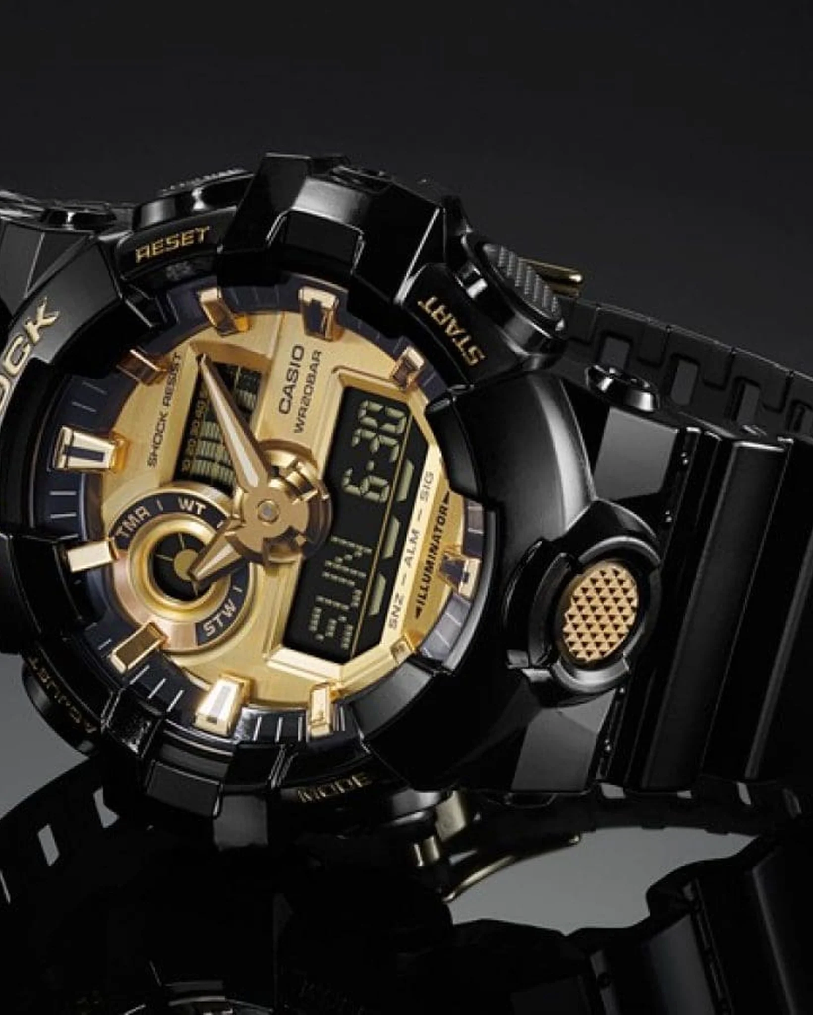 G-Shock GA710GB-1ACR Mens Gold Watch - Image 6
