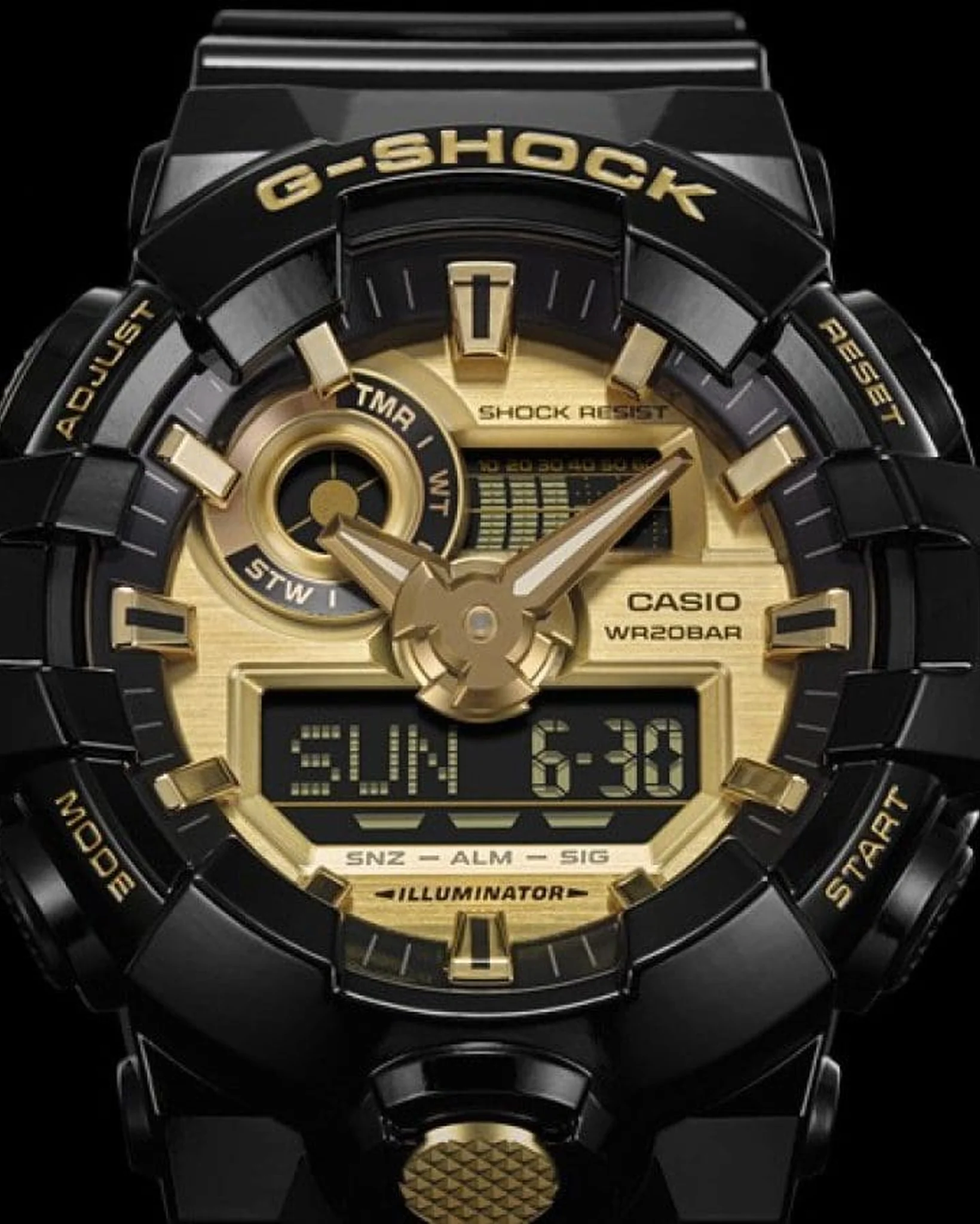 G-Shock GA710GB-1ACR Mens Gold Watch - Image 7