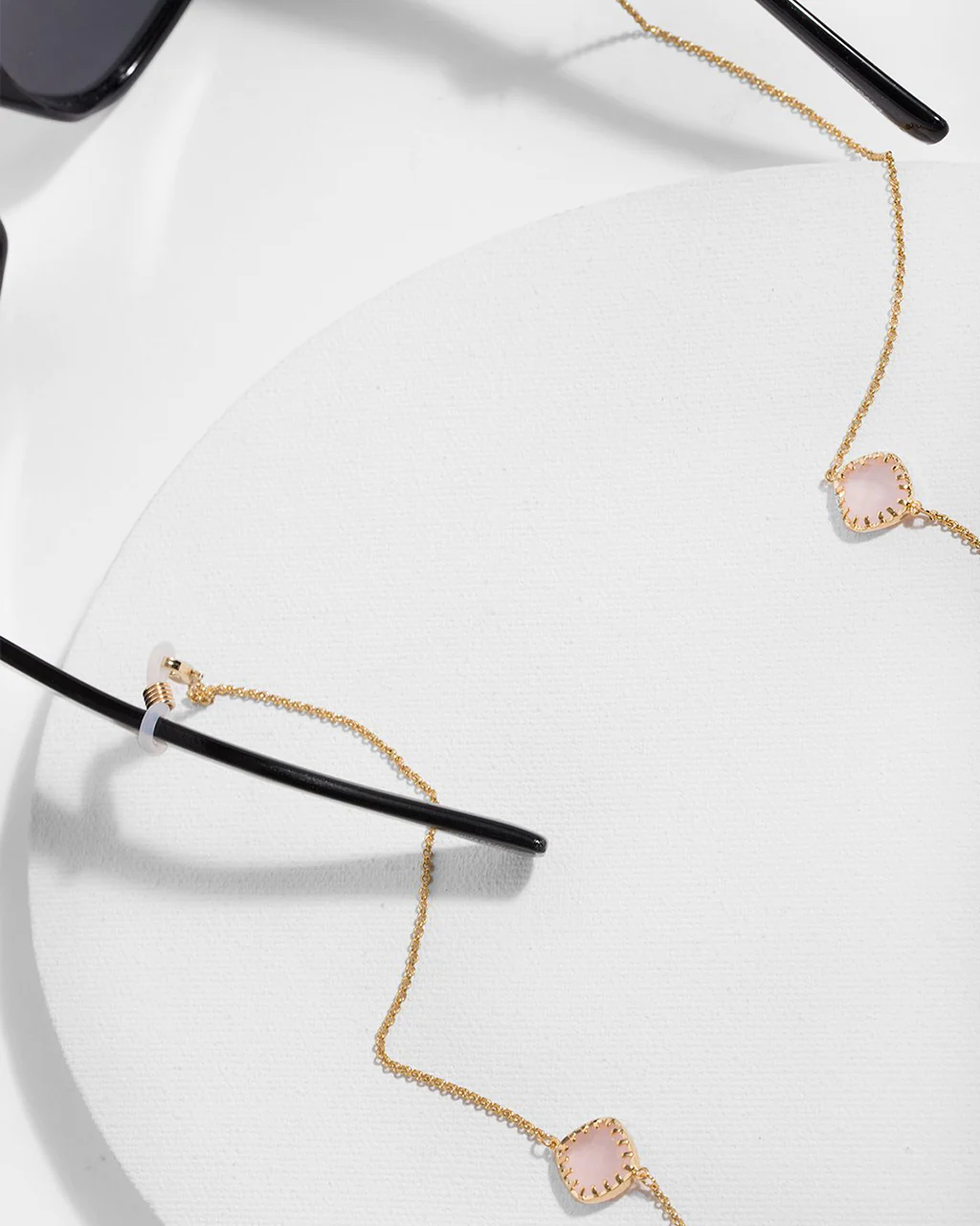 Gemstone Convertible Face Cover / Glasses Chain - Image 2