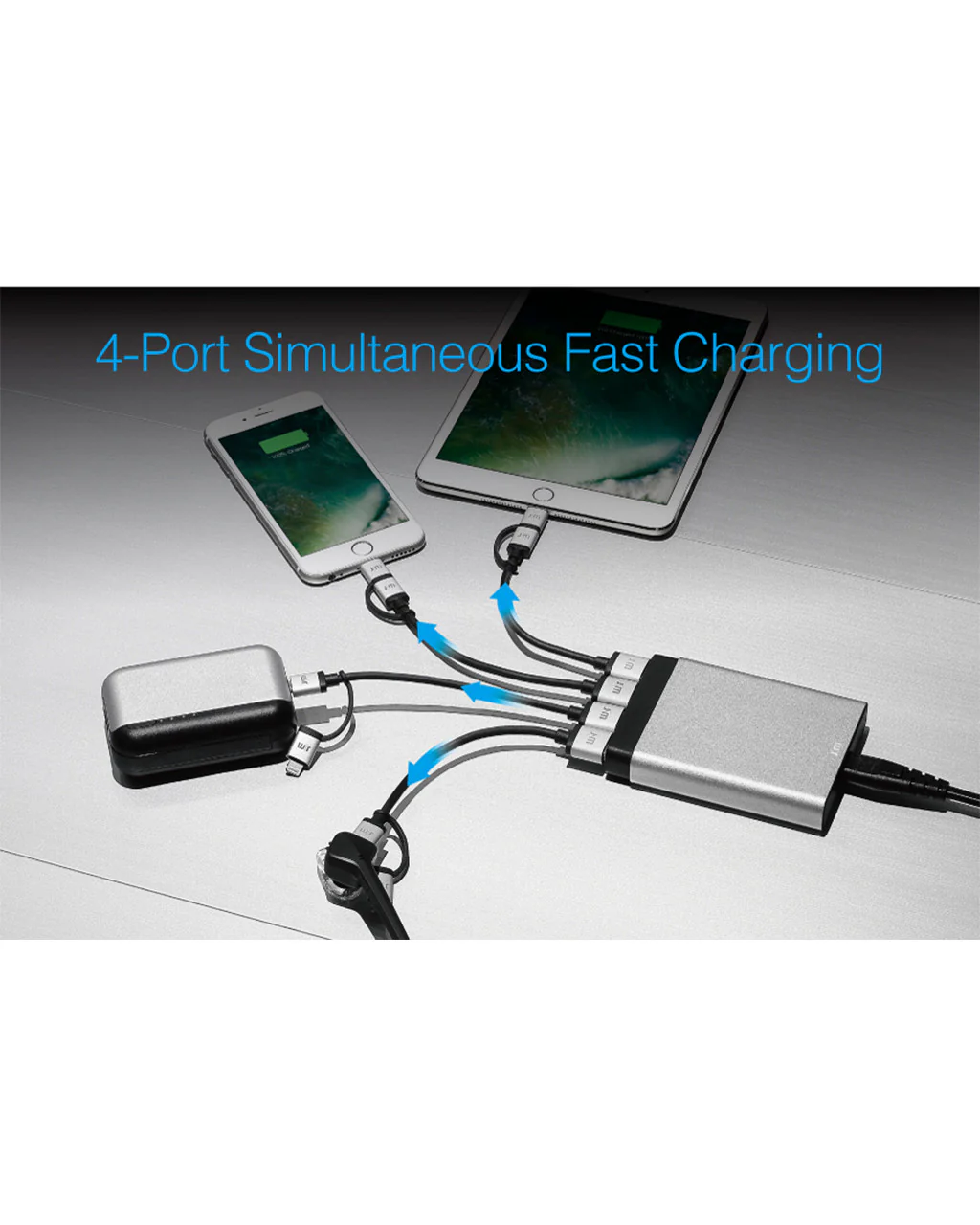 Just Mobile AluCharge Multi-Port USB Charger - Image 8