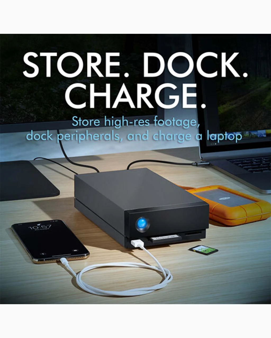 LaCie 1big Dock 10TB (STHS10000800) - Image 7