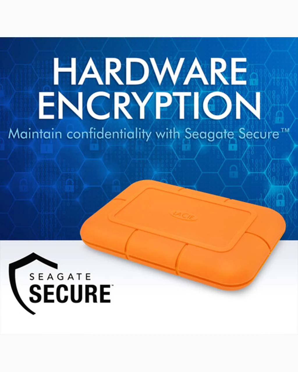 LaCie 2TB Rugged USB 3.2 Gen 2 Type-C External SSD (STHR2000800) - Image 4