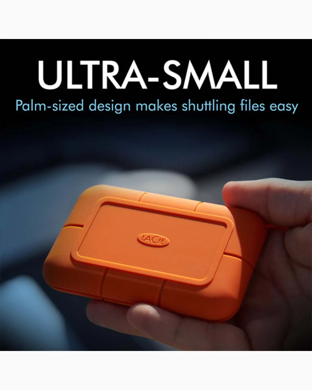 LaCie 2TB Rugged USB 3.2 Gen 2 Type-C External SSD (STHR2000800) - Image 6