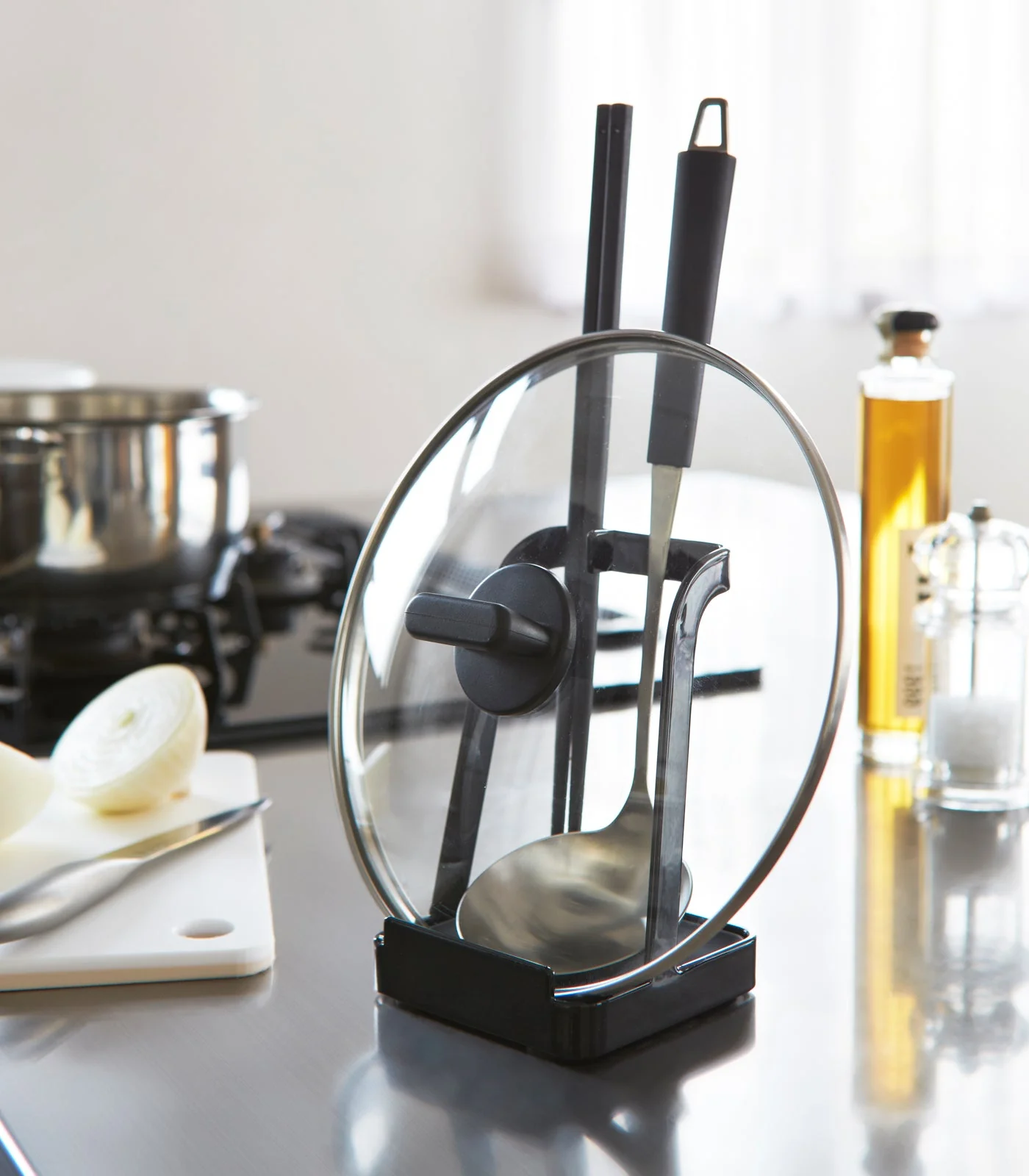 Yamazaki Home Lid & Ladle Stand - Image 12