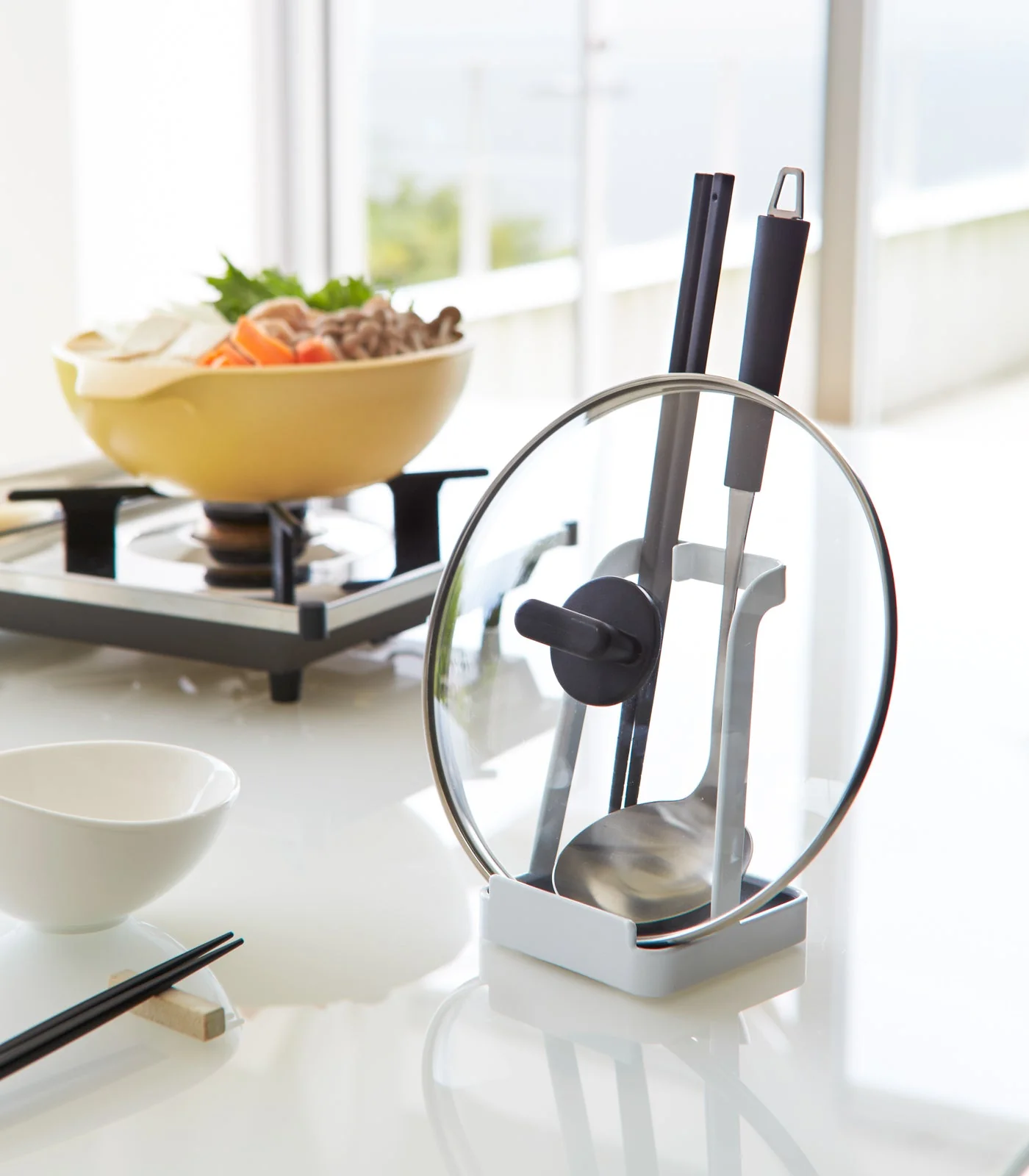 Yamazaki Home Lid & Ladle Stand - Image 2