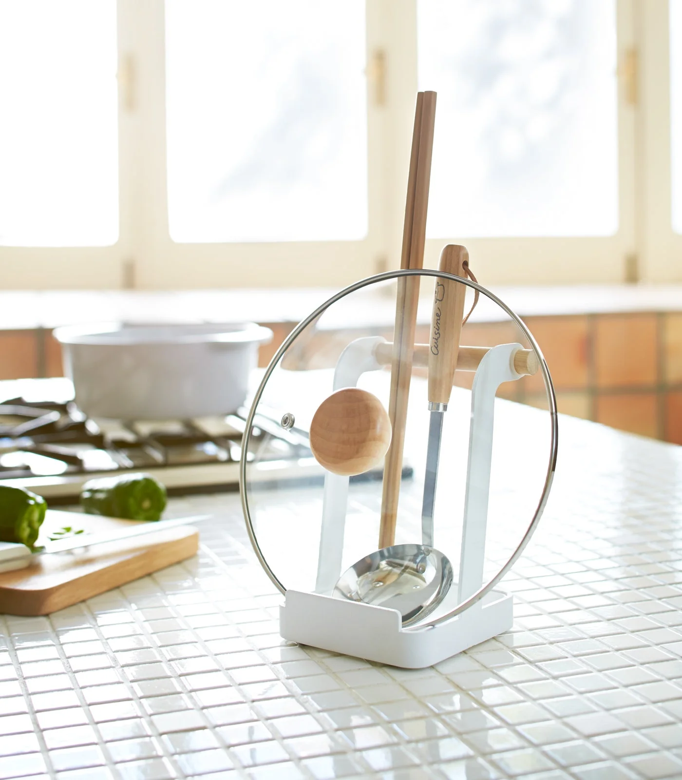 Yamazaki Home Lid & Ladle Stand - Image 2