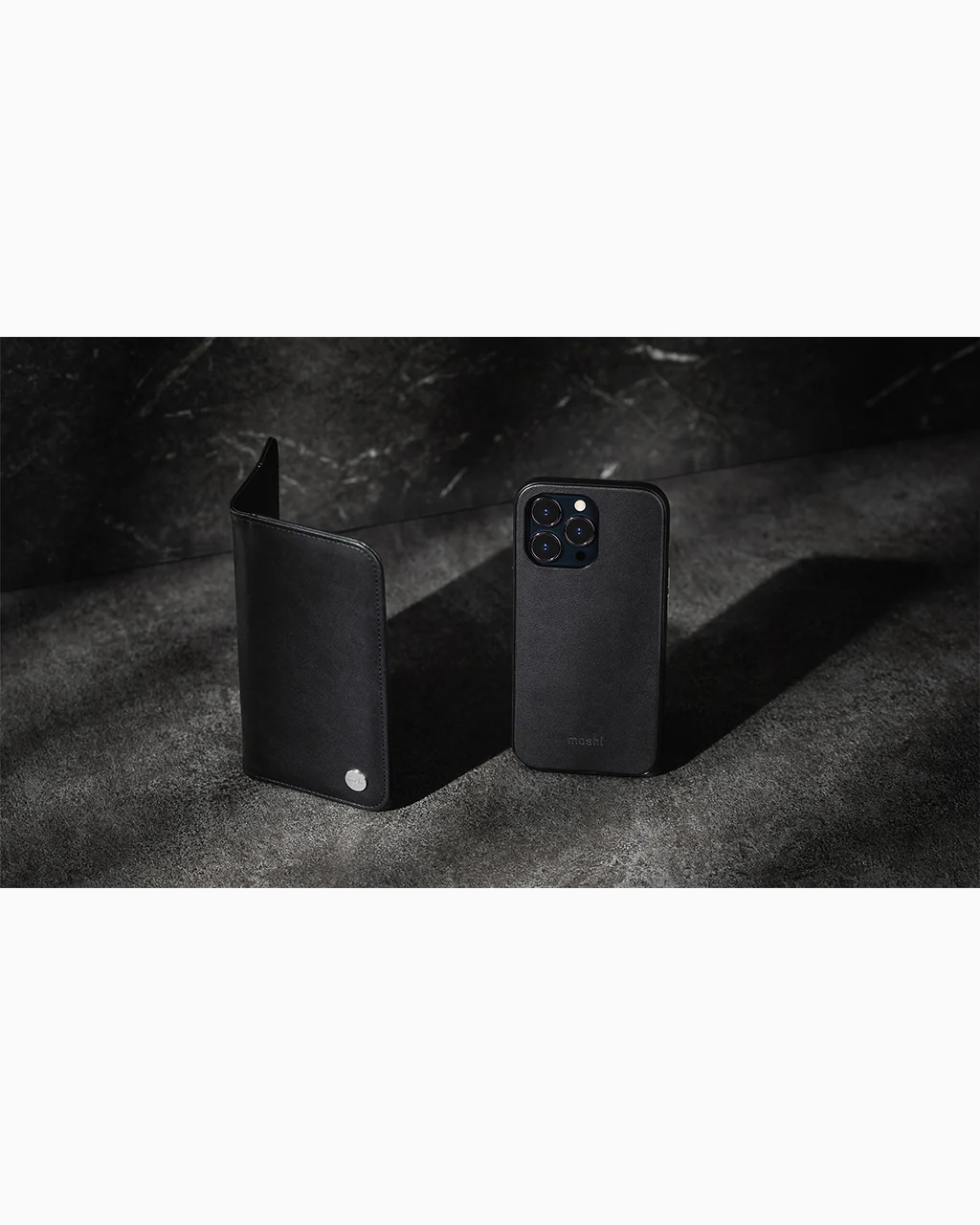 Moshi Overture for iPhone 13 Pro Max - Jet Black - Image 3
