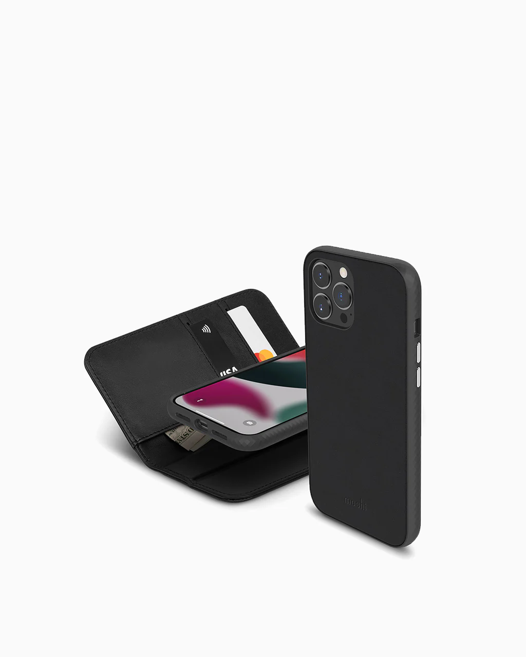 Moshi Overture for iPhone 13 Pro Max - Jet Black - Image 4