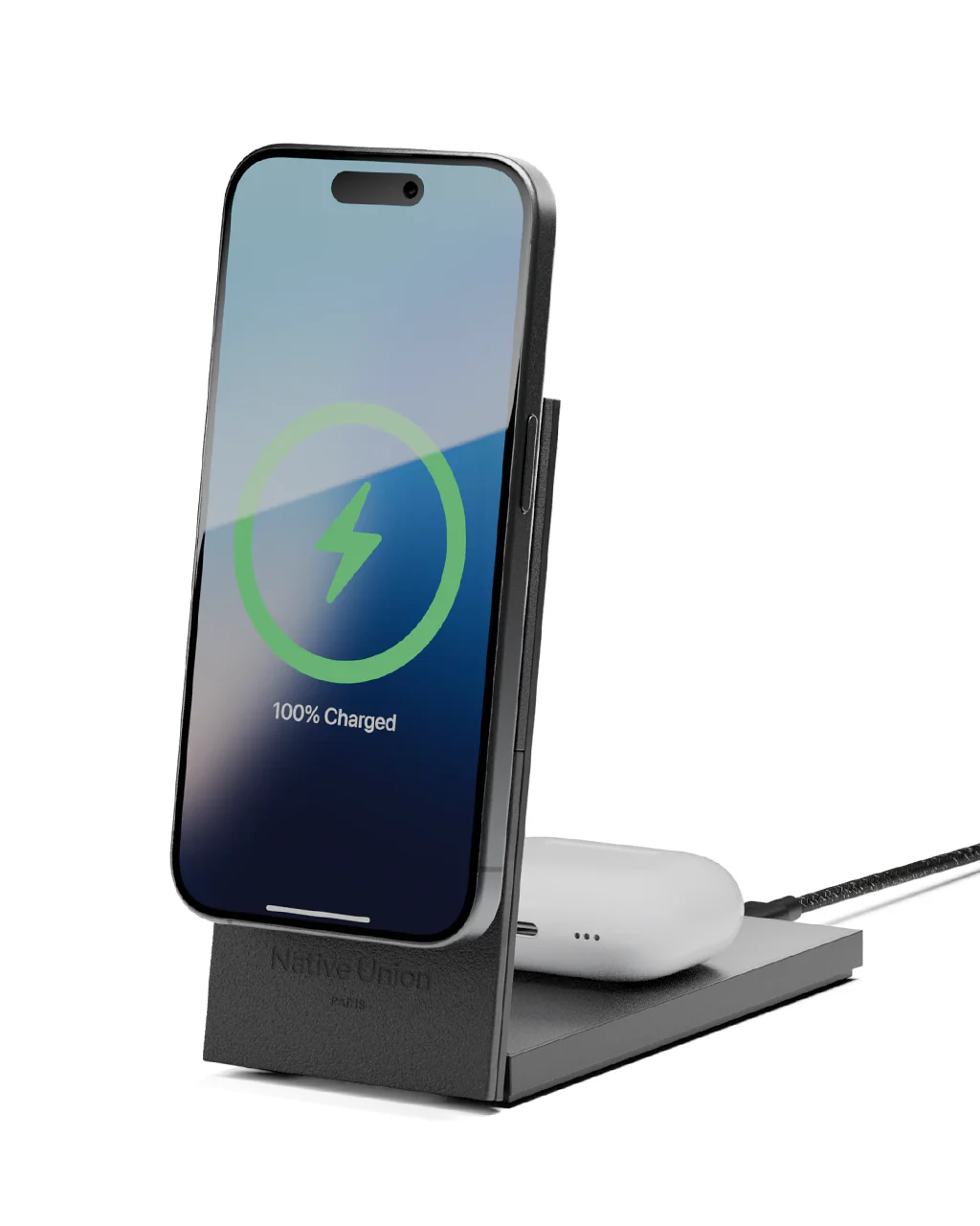 Native Union Rise 2-in-1 Magnetic Wireless Charger - Image 9