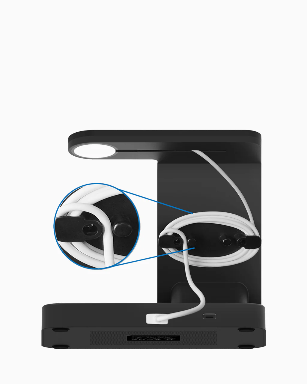 OCOMMO 3in1 Qi Wireless Charger With Watch Charger Insert - Image 4