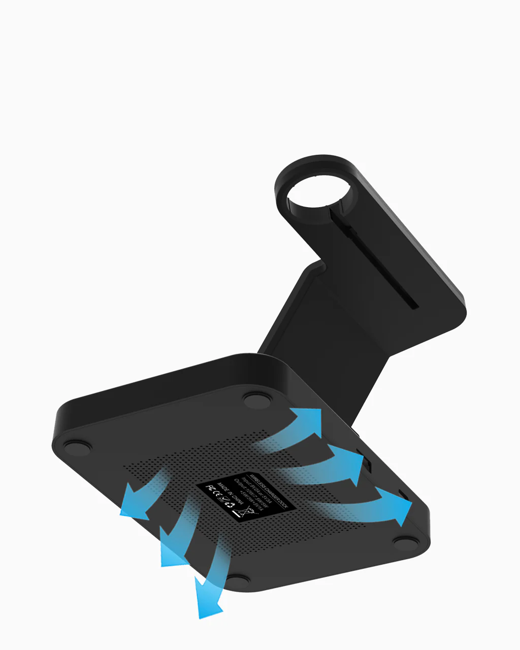 OCOMMO 3in1 Qi Wireless Charger With Watch Charger Insert - Image 6