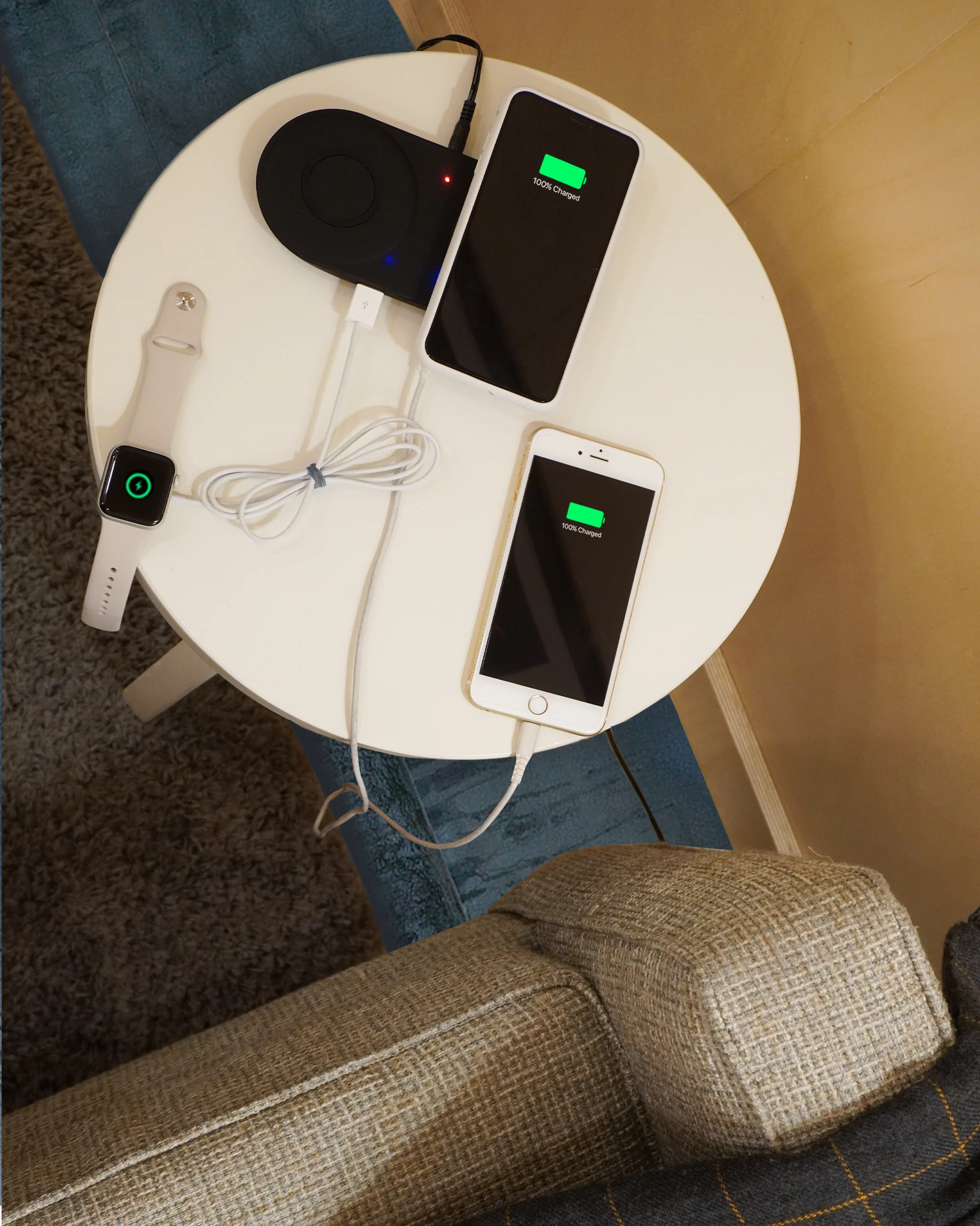 OCOMMO 4 in 1 Wireless Charging Pad for Android and Apple - Image 6