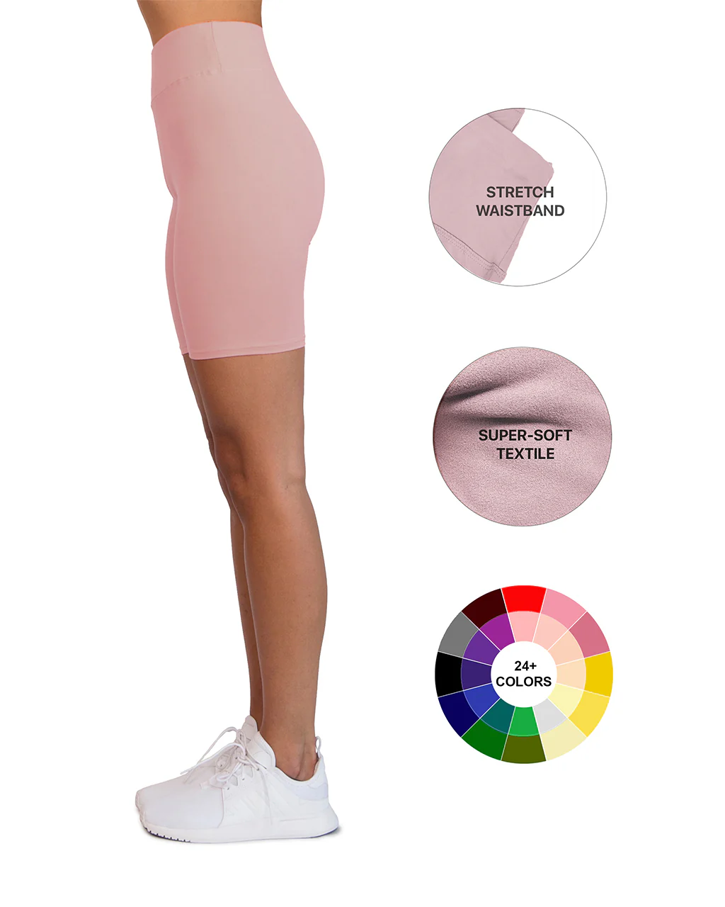 OCOMMO Biker Shorts - One Size - Image 96