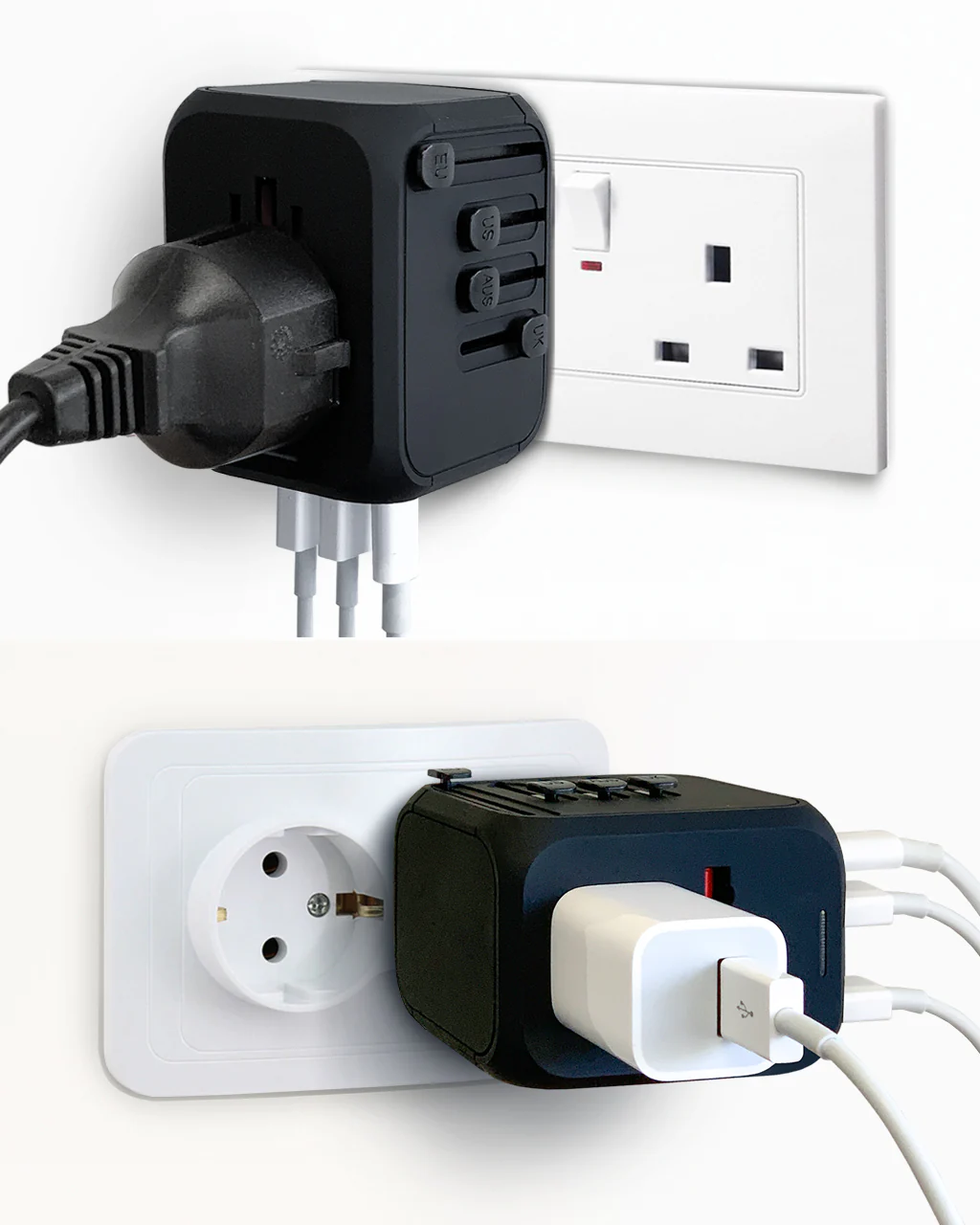 OCOMMO Universal Travel Power Adapter - Image 3
