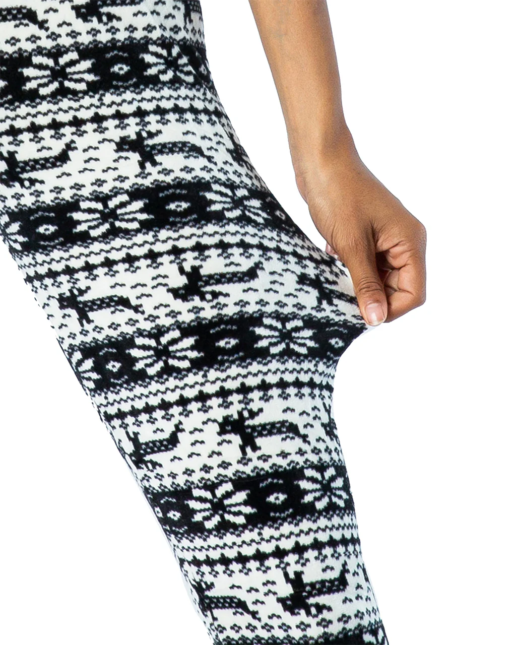 OCOMMO Velvet Leggings - One Size - Image 15