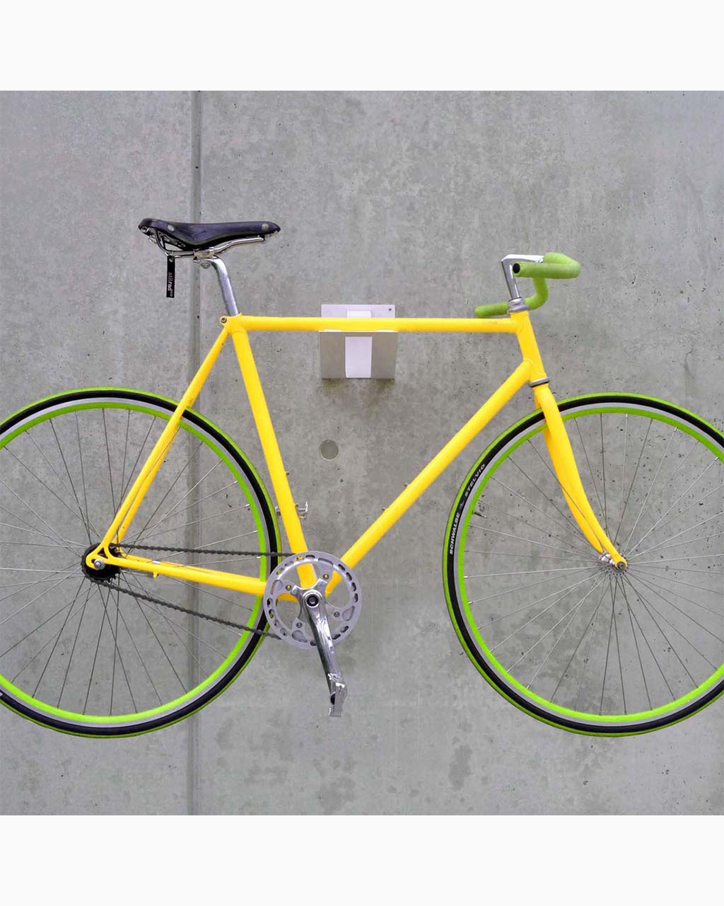 Peppermint Bike Lift Wall Mount - Chalk White - Image 2