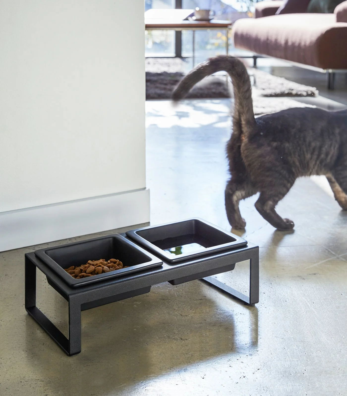 Yamazaki Home Pet Food Bowl - Tall - Image 5