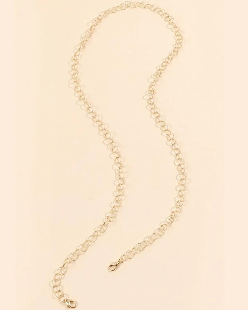 30" Gold Chain Face Cover Lanyard / Glasses Chain - Image 4