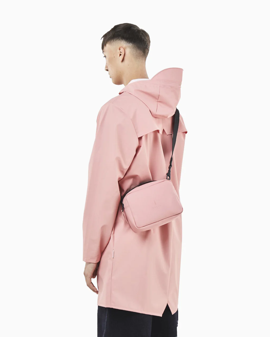 RAINS Box Bag - Coral - Image 3