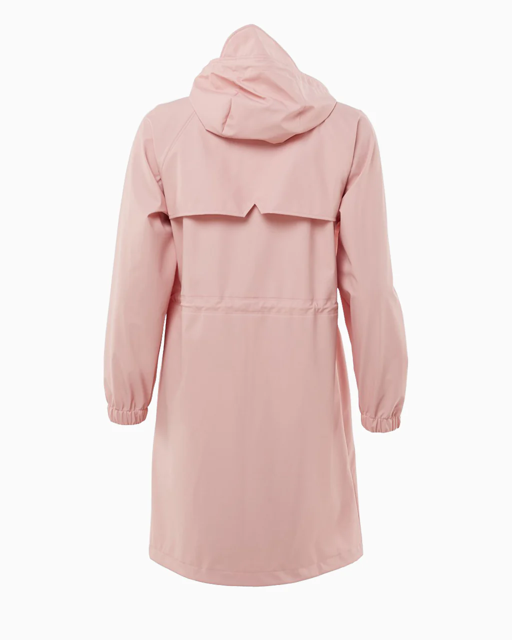 RAINS Long W Jacket - Coral - Image 4