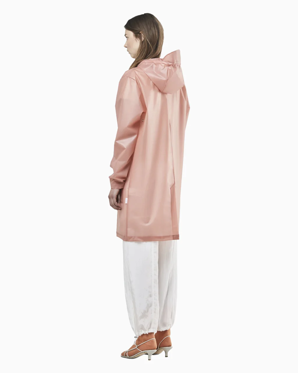 RAINS Transparent Hooded Coat - XS/S - Image 3