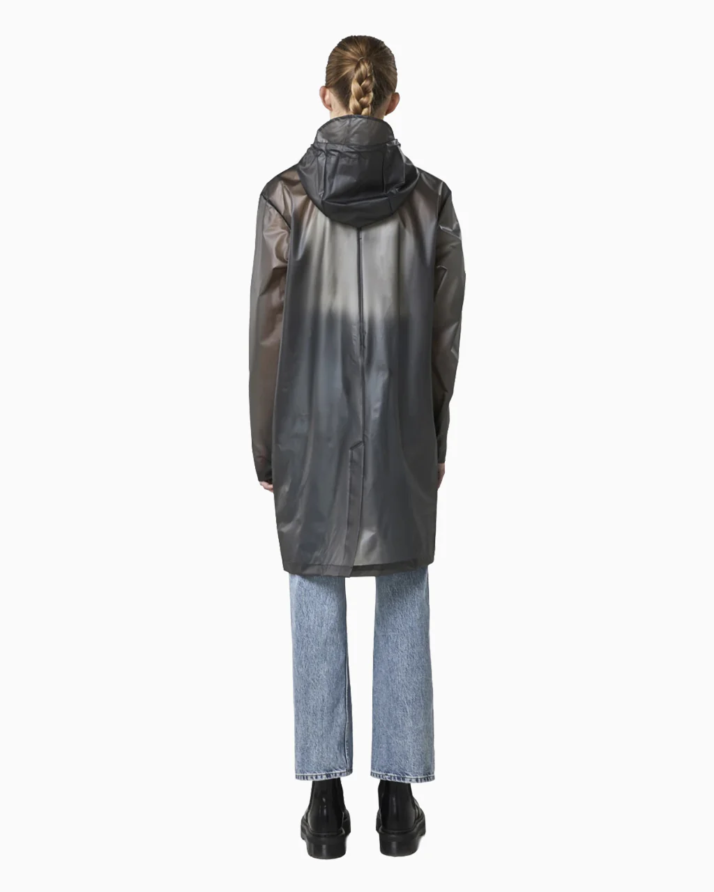 RAINS Transparent Hooded Coat - XXS/XS - Image 3